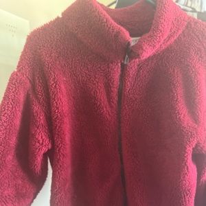Pink Sherpa jacket